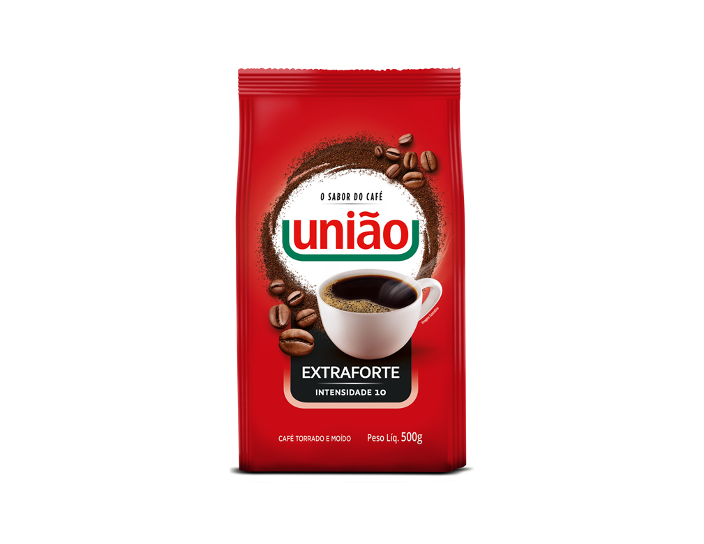 CAFÉ EXTRA FORTE ALMOFADA UNIÃO 500 G (CX 10 PCT)